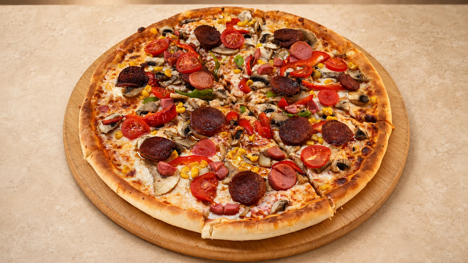 Sucuklu Pizza
